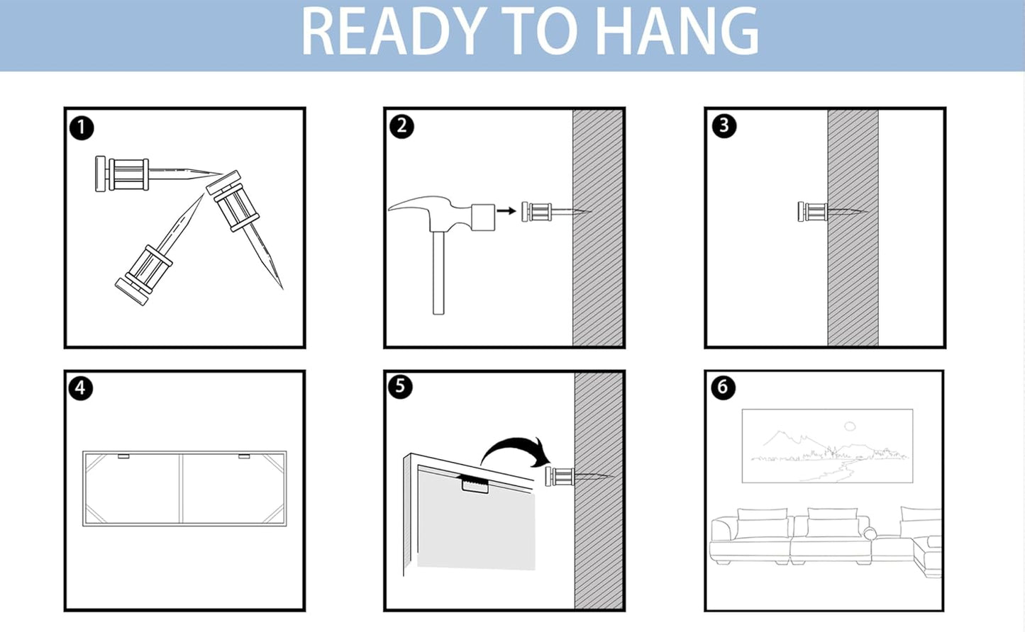 Mofutinpo Abstract Wall Art- Framed Modern Colorful Canvas Wall Pictures-Teal And Blue Line Art -Pictures for Living Room Wall Decoration- Graffiti Paintings for Bedroom-Office Wall Decor 24×48IN