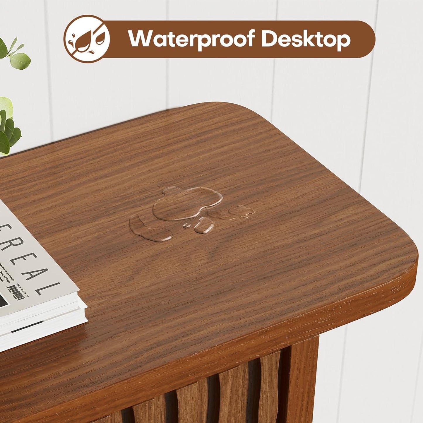 BECHAEO Mid Century Modern Console Table with Drawers, 51" Large 2-Tier Narrow Console Table with Storage Shelf, Sofa Station Behind The Couch, Accent Tables for Entryway, Hallway, Rustic Brown