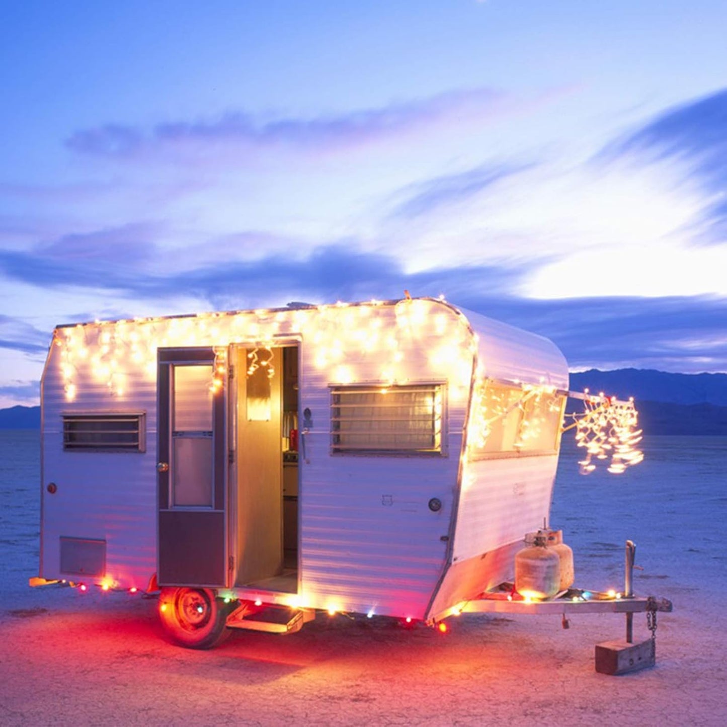 Christmas Lights 100 Count Mini Clear Lights 32ft White Wire Christmas Tree String Lights Set for Outdoor Indoor Christmas Decorations Wedding Decorations Valentines Day Decor,UL Certified (32feet)