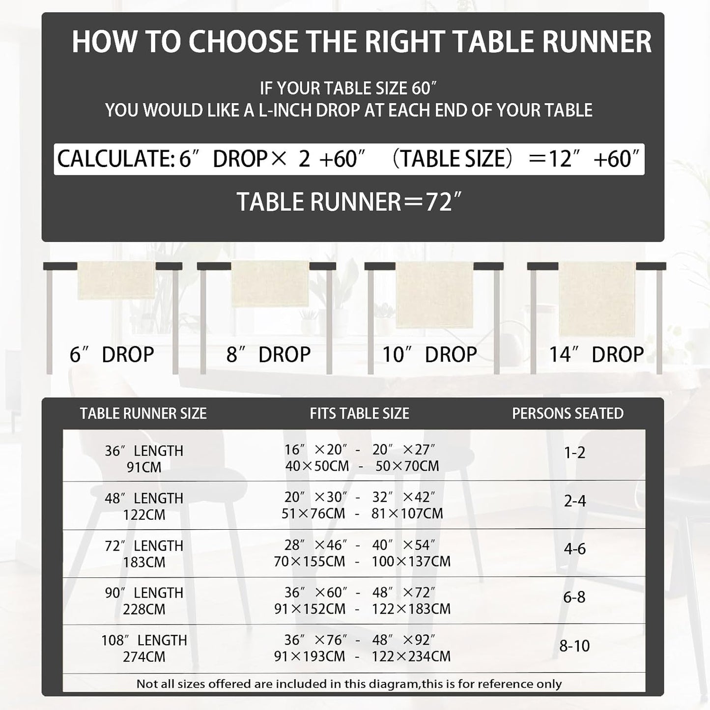 XCHI Spooky Skeleton Ghost Pumpkin Halloween Table Runner Party Table Decoration for Home Kitchen Dining Holiday Decor 13x72 Inch