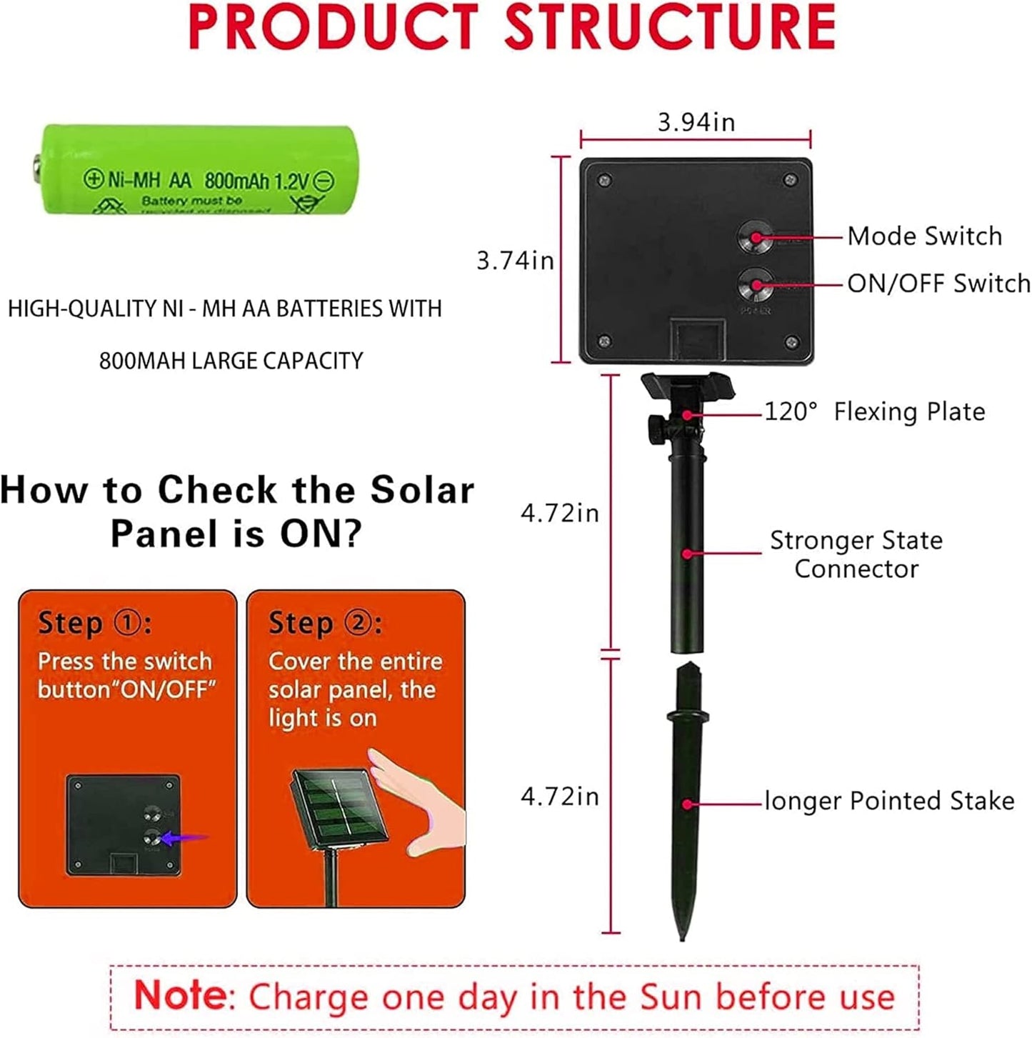 Dazzle Bright 2 Pack Purple and Orange Fairy String Lights, Total 80FT 240LED Solar Powered Fairy Lights with 8 Modes, Waterproof Copper Black Wire Lights for Outdoor Yard Party Halloween Decorations