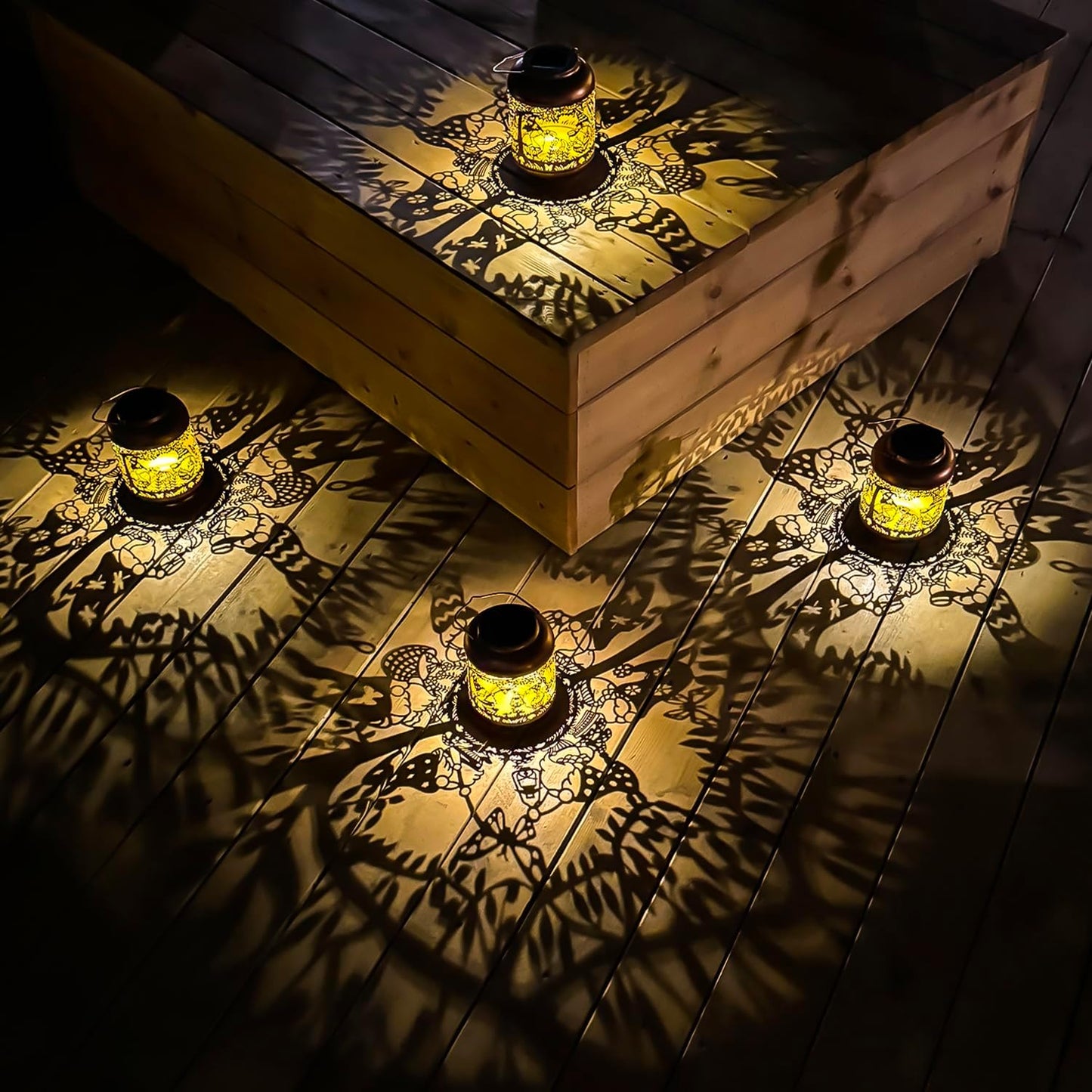 2 Pack Gnomes Solar Lanterns Outdoor Waterproof,Hanging Solar Lights Gnome Gifts for Women Metal LED Decorative Light for Yard,Patio,Lawn,Tabletop,Pathway,Landscape,Garden Gnomes Decor