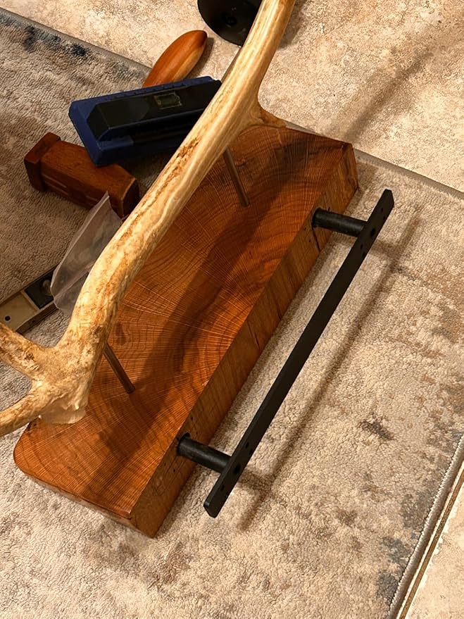 Heavy-Duty Floating Shelf Bracket, , Hidden Shelf Bracket for Mantel, if Installed on Studs, Maximum Load of 210 pounds, Hidden Bracket 22inches (with Premium Build kit)