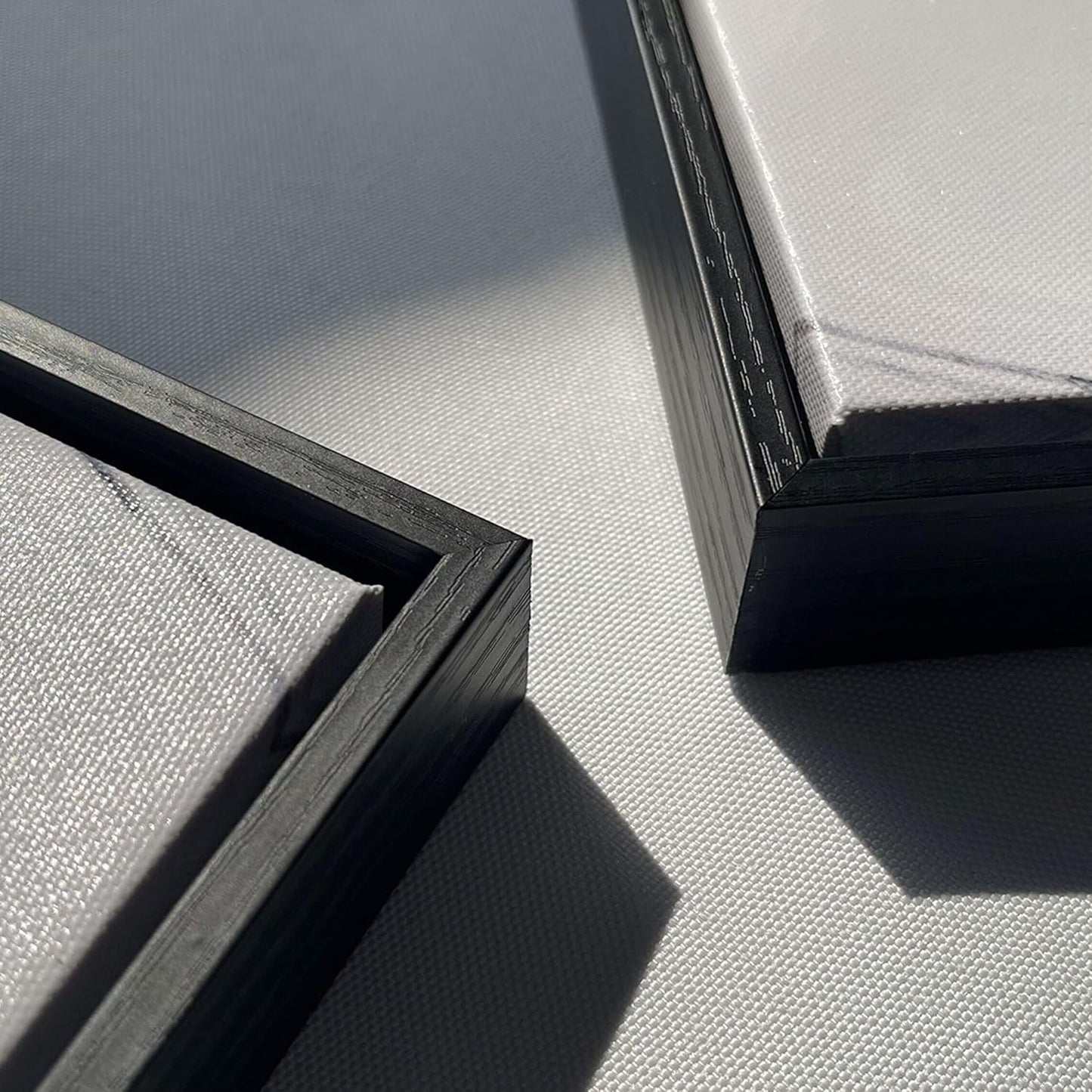 Mofutinpo Blue Wall Art Framed Abstract Canvas Wall Art Blue Pictures for Living Room Wall Decoration Large Modern Office Artwork Wall Decor Graffiti Paintings for Bedroom 24×48IN