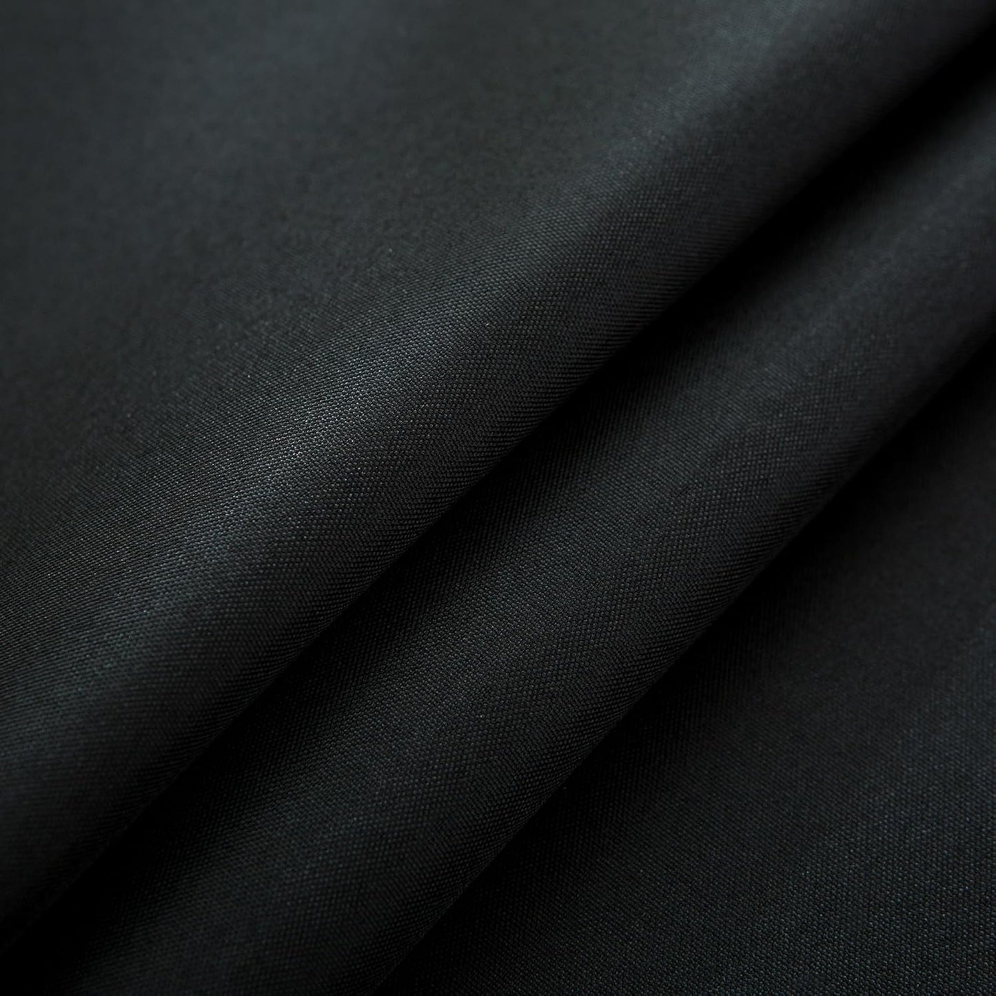 sancua 2 Pack Small Square Tablecloth 24 x 24 Inch Black, Stain and Wrinkle Resistant Washable Polyester Table Cloth Decorative Solid Fabric Table Cover for Nightstand End Bedside Tables