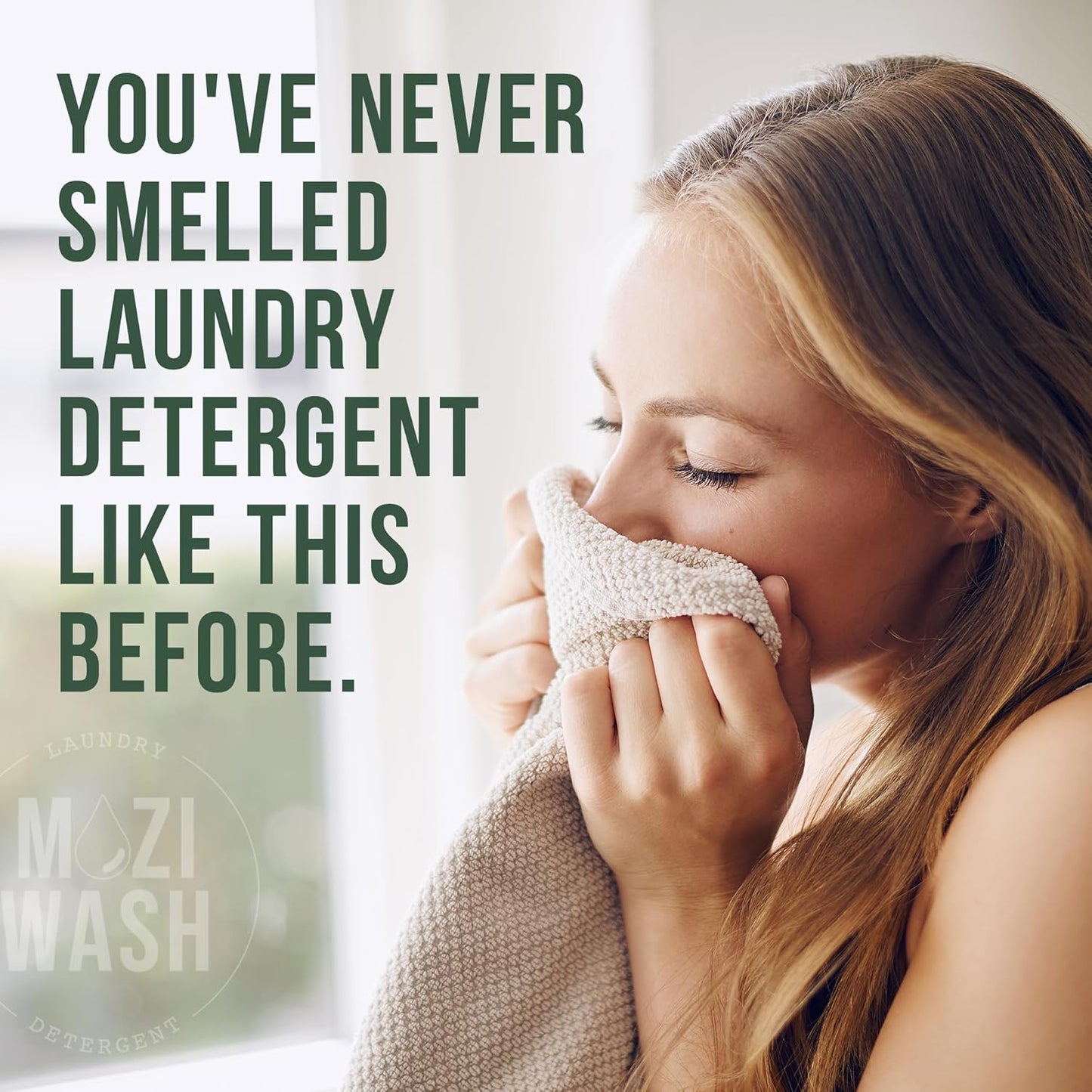 Laundry Detergent Liquid, Alpine Woods- Sandalwood, Pine & Patchouli, 50+ Loads, Concentrated, Non toxic, Plant Based Enzyme Cleaners, Long Lasting Luxury Clean, Cologne Soap for Men, 32 oz