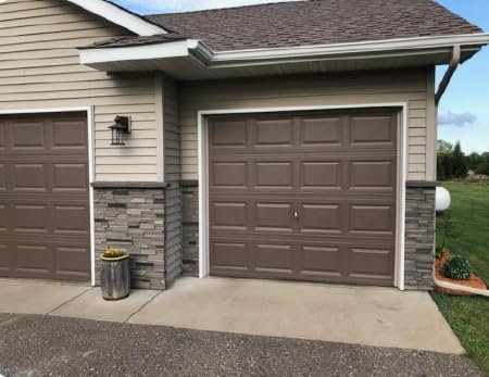 OTECKO 6-Pack Faux Stone Wall Panel 48 in x 13 in x 2 in Stacked Stone High Density Polyurethane Wall Siding Panels 24 sq ft, Easy Install, Interior/Exterior Arizona Trail (Light Gray)