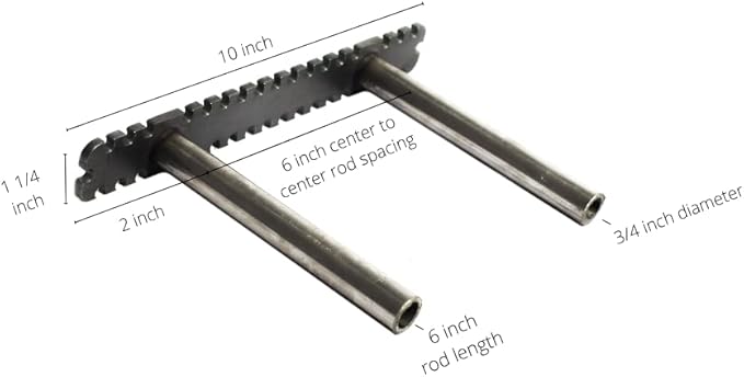 Floating Shelf Brackets - Sheppard Brackets - Easy Install - Heavy Duty (10 Inch)