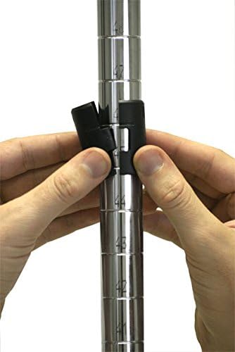 Omega Products Corporation 18" Deep x 30" Wide x 14" High Chrome Stationary Dunnage Rack