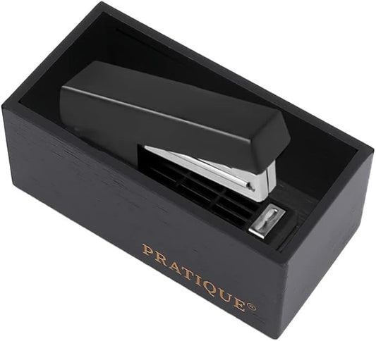 Bamboo Drawer Organizer - Kitchen Utensil Organizer Silverware Tray Cutlery Holder，Office Desk Supplies and Accessories,5.9 * 3 * 2.6inch,Black