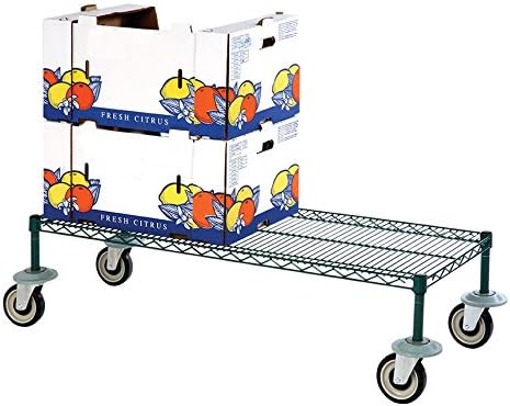 Omega Products Corporation 24" Deep x 60" Wide x 20" High Freezer Mobile Dunnage Rack
