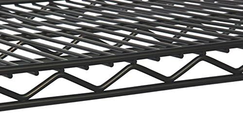 Omega Products Corporation 21" Deep x 42" Wide x 14" High Black Stationary Dunnage Rack