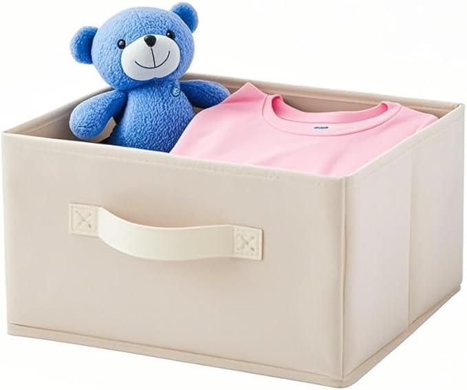 Hanging Shelf Closet Storage Organizer Removable Drawers ，Hanging Storage Organizer Hanging Sweater 2 Sock Underwear Drawers for Closet, Bedroom, Beige