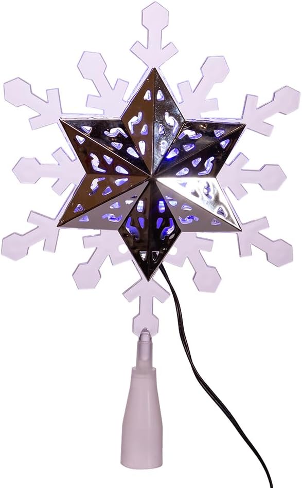 Kurt S. Adler Kurt Adler Rotating Snowflake Treetop