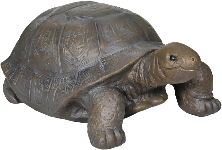 SKYFIRE Turtle Statues for Garden - 29.5' x 15.7' x 11.8' Fiber Reinforced Concrete Figurines, Garden Sculptures & Decor for Outdoors, Lawn, Yard - Outdoor Ornaments Gardening Gifts