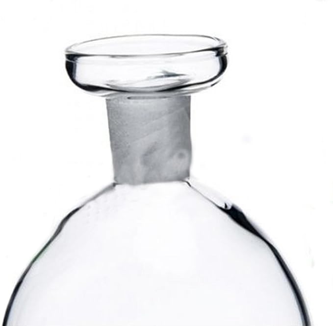 ELETON Cylindrical 16 oz Olive Oil Dispenser Bottle Glass with No Drip Spout -Olive Oil & Vinegar Dispenser Glass Cruet Decanter- Glassware Seal Handicraft Easy Clean Drip Free Bottles for Kitchen