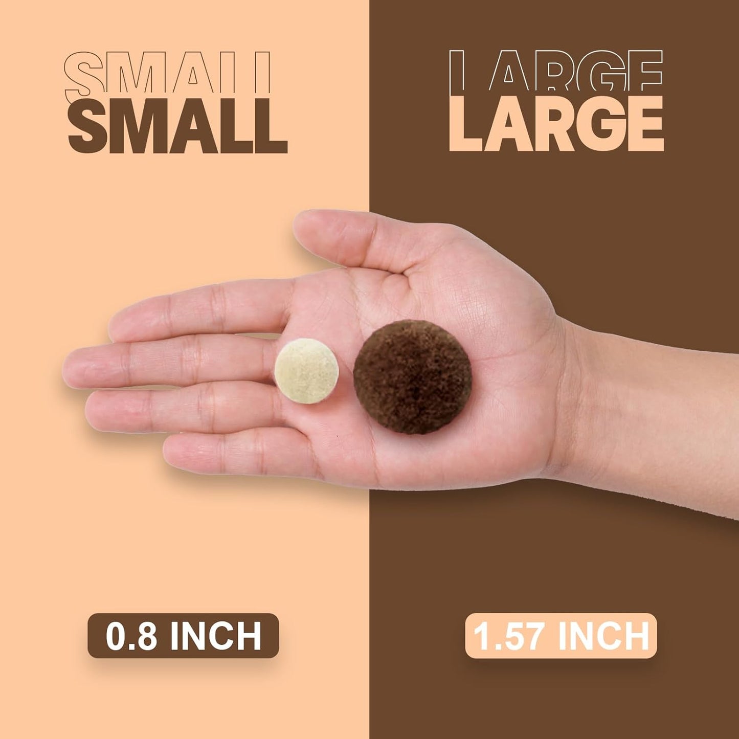 XmasExp Boho Pom Pom Garland Decorations - Large Felt Ball Garland for Mantle, Indoor Home Decor, Tree Ornaments, Kids Room and Party Hanging Decor,13 Ft.