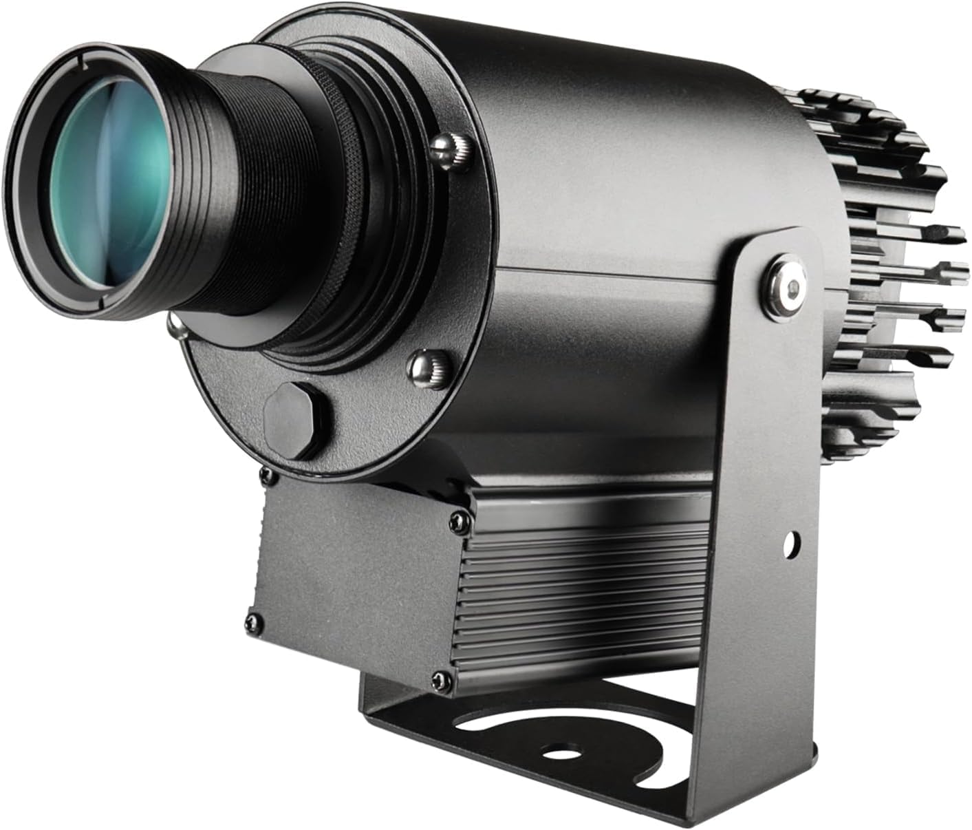 80W LED Logo GOBO Projector DJ Effect Light Including Free Custom Glass GOBO to Project Image for Advertising Business Hotel Company Store Wedding Indoor and Outdoor Use (80W)