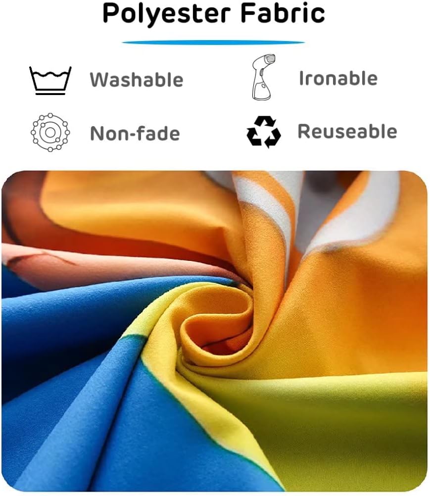 BELECO Tie Dye Tapestry Wall Hanging 60x40 Inch Fabric Tie Dye Color Texture Background Tapestry Groovy Sign Rainbow Tapestry Hippie Tie Dye Tapestries for Bedroom Living Room Dorm Decor