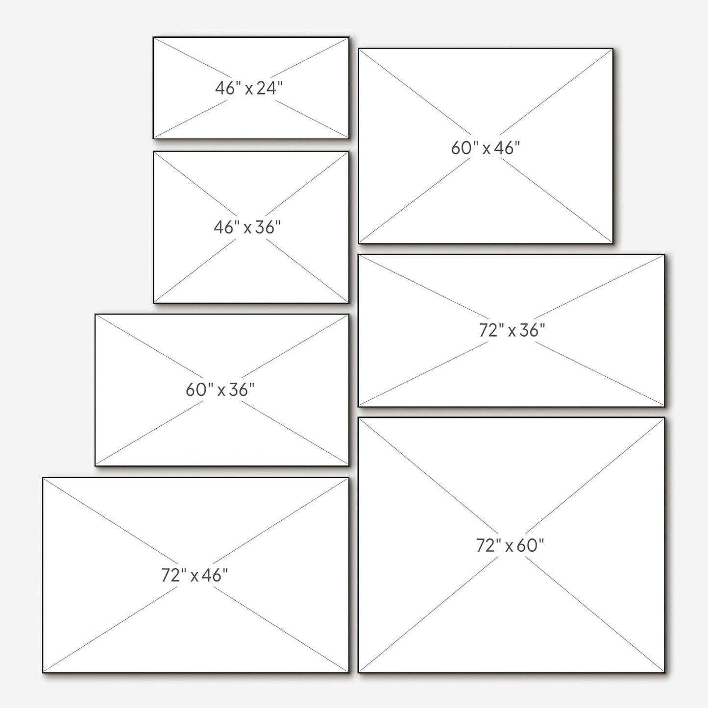 36"x46" Extra Large Framed Wall Art Soft White Poppies Watercolor Floral, Delicate Botanical for Home Living Room Bedroom Decor (Frame Assembly Required)