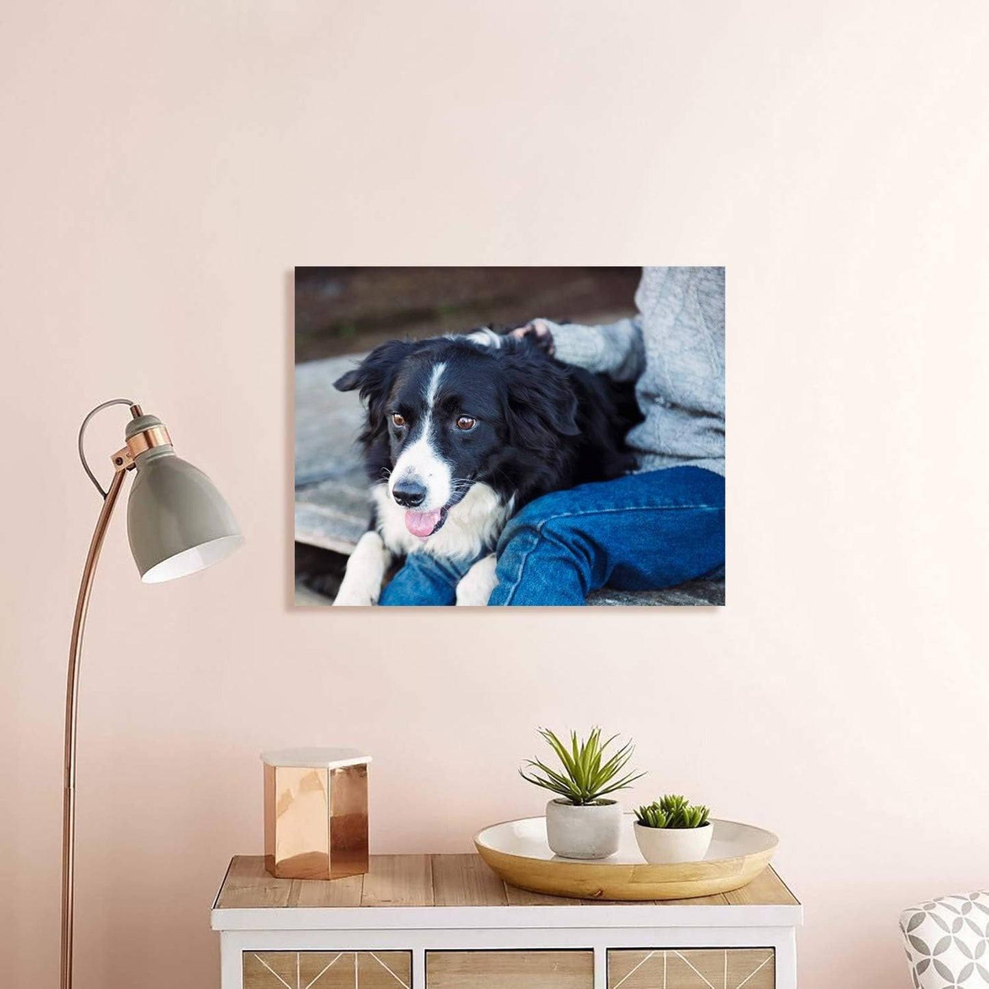 Laoife Custom Canvas Prints with Your Photos 16"x12", Canvas Photo Prints Custom, Personalized Canvas Wall Art for Office Home Bedroom Living Room Wall Decor, Gift for Father's Day Birthday Wedding