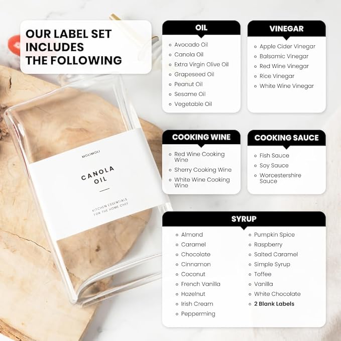 Molimoli Olive Oil Dispenser Bottle for Kitchen, Automatic Pourer, Glass Thin Bottle Dispenser for Kitchen, Olive Oil Cruet, | Set of 2 - Gold