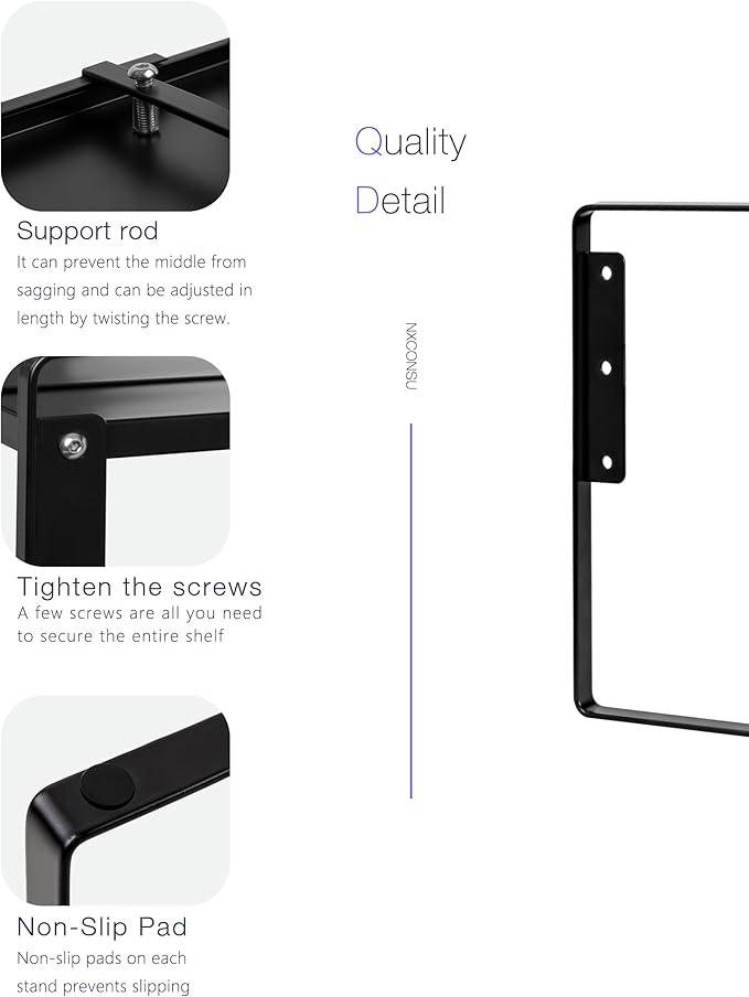 Nxconsu Cabinet Shelf Expandable Height Adjustable Organizer Riser for Kitchen Cabinet Pantry Cupboard Under Sink Countertop Organization Storage Space Saver Stackable Heavy Duty Metal Black