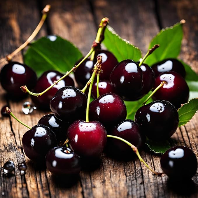 1OAK Soy Wax Scented Candles (Black Cherry) - Black Cherry Candle - Soy Candles for Home Scented - Long Burning Candles Premium - Hand-Poured (7oz.)