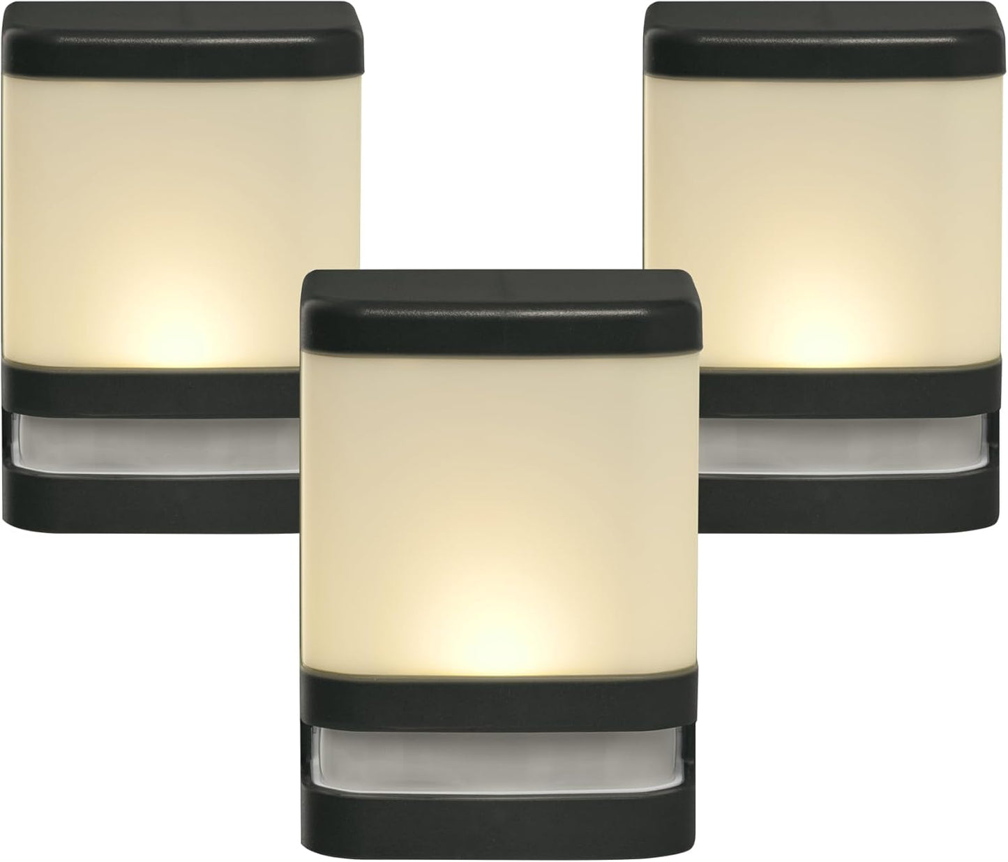 BL625-3 Motion Sensing Stair and Deck Light, LED, Battery Operated, Dusk to Dawn Sensor, 30 Seconds or 5 Minutes Brightness Setting, Indoor and Outdoor