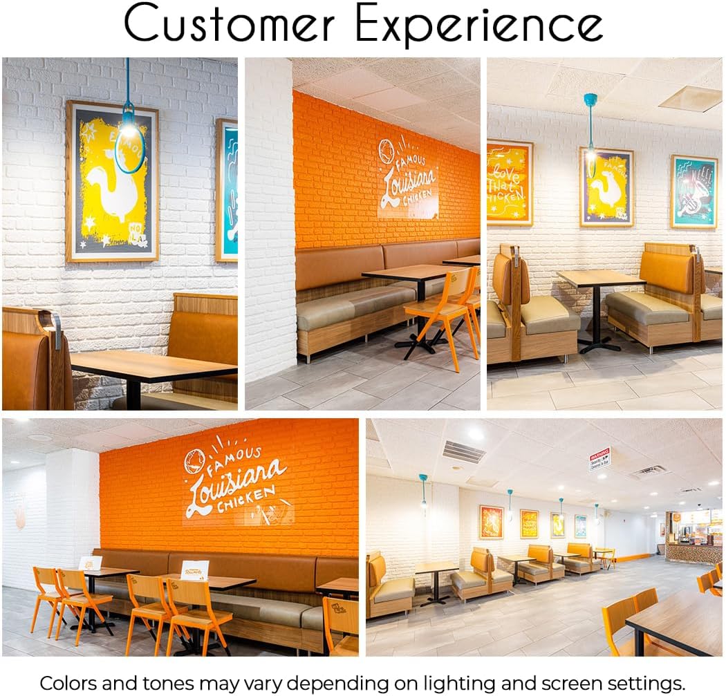 IZODEKOR 3D Stone Effect Wall Panels - Faux Stone Paneling for Living Room, Kitchen, Bathroom and More | Snow White - Pack of 3, Covers 16 sq ft