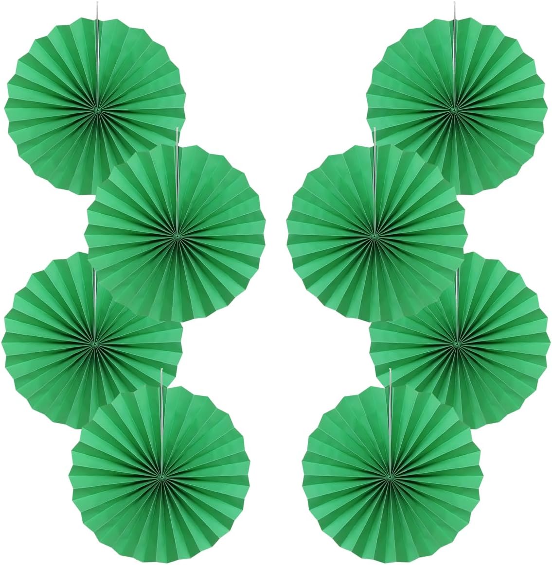 Green Party Decorations,Green Paper Decorations For Party,Tennis Party Decorations Party Paper Fans Bulk 12in,Graduation Decoration Classroom Decor,St Patrick'S Day Decortions 30 Color Diy Set （Green）