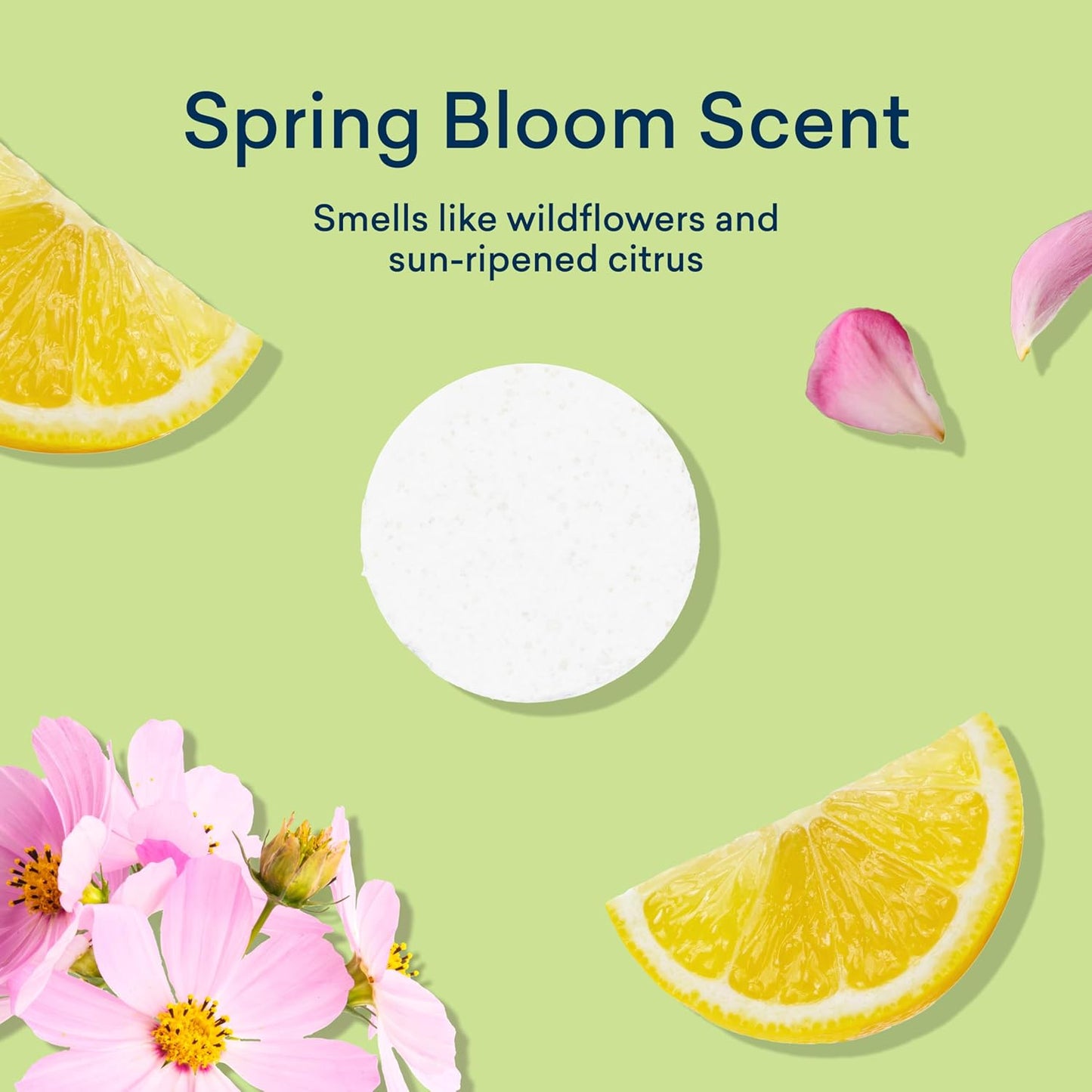 BLUELAND Laundry Essentials Kit, Spring Bloom - Plastic-Free Laundry Detergent Tablets, Oxi Booster, and Reuseable Natural Wool Dryer Balls