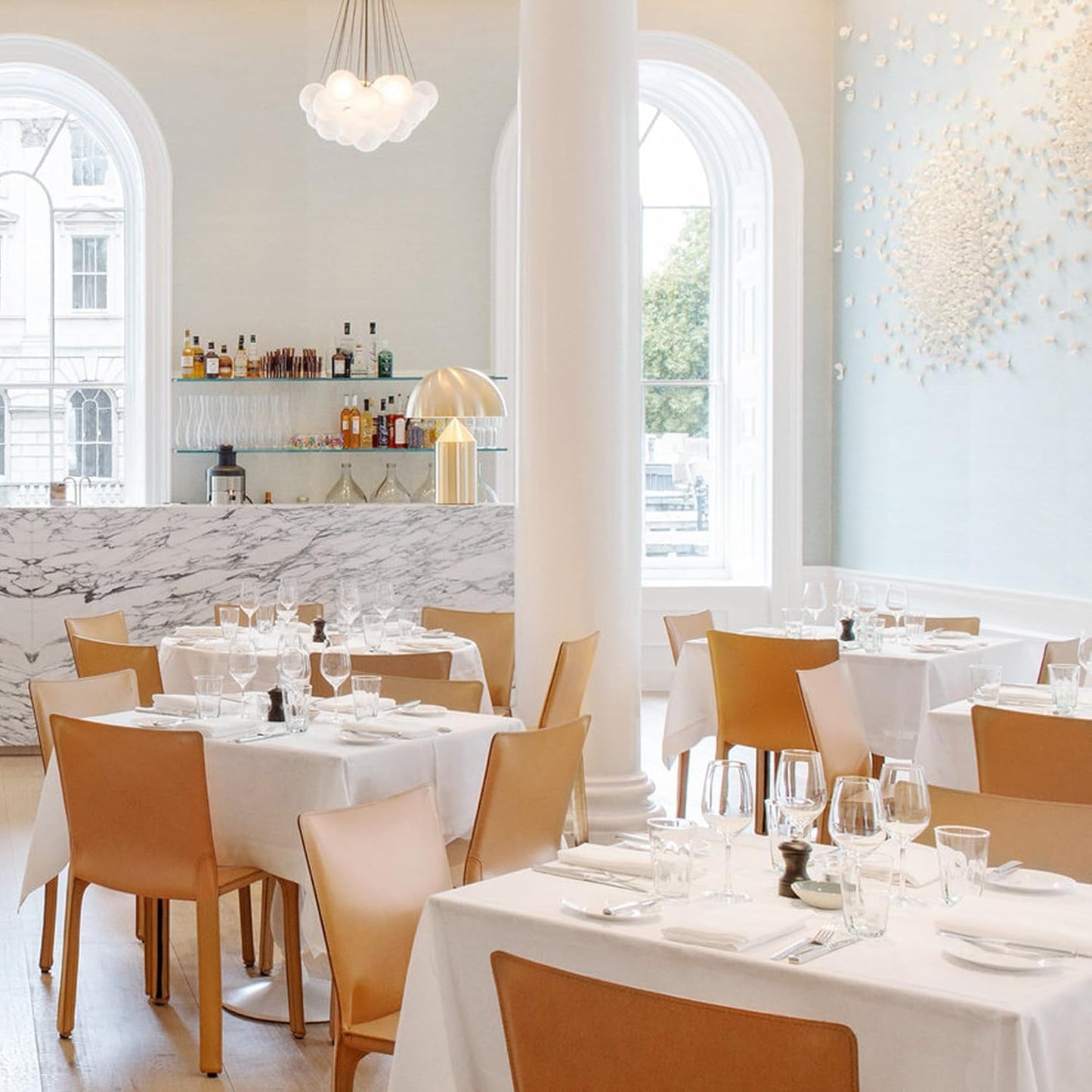 sancua 10 Pack White Tablecloth 60 x 84 Inch, Rectangle Table Cloth for 4ft Tables - Stain and Wrinkle Resistant Washable Polyester Table Cover for Dining Wedding Banquet Party Buffet Restaurant