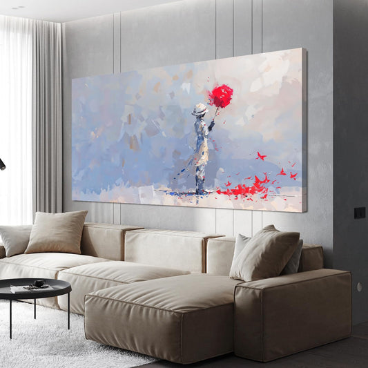 Canvas Wall Art Decor Modern Minimalist Wall Art Decor Wall Pictures For Living Room Artwork for Walls Colorful Wall Art Decorations Bedroom Office Home Wall Decor Aesthetic Ready to Hang 20" X 40"