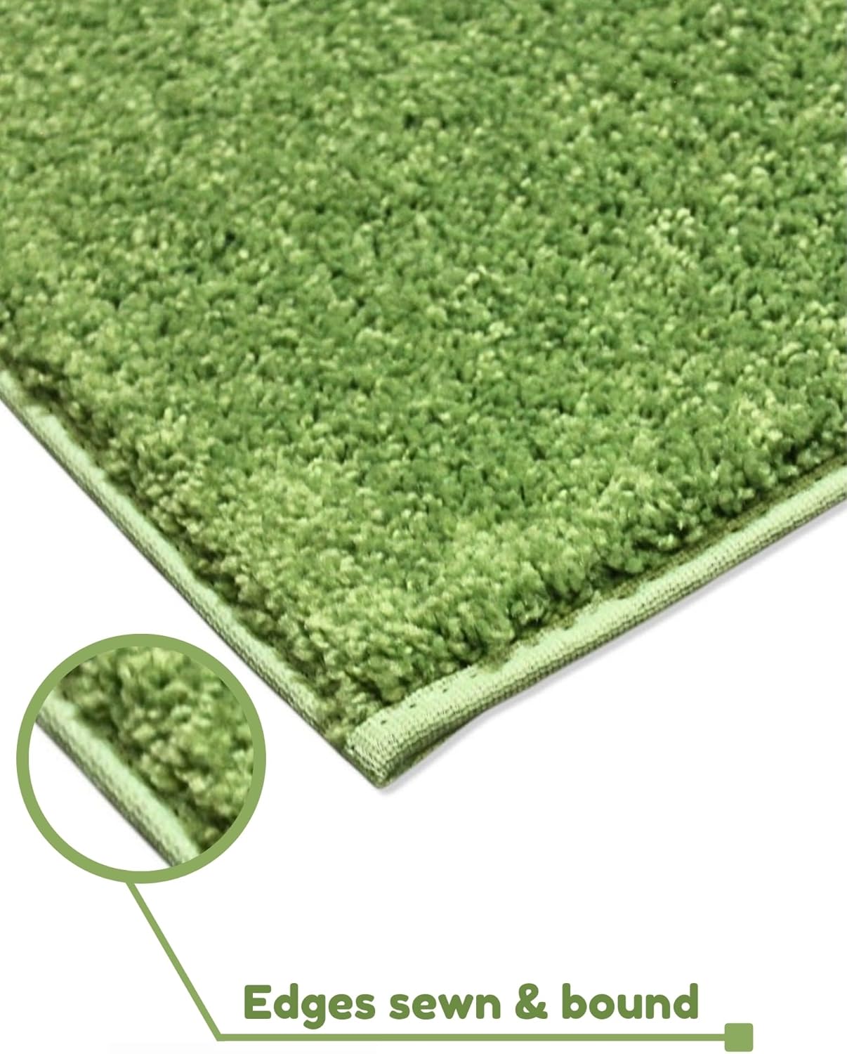 KOECKRITZ Soft and Colorful Kids Classroom Area Rugs (Passes Flammability Pill Test) Many Sizes and Bright Colors to Select from (4' Round, Lime)