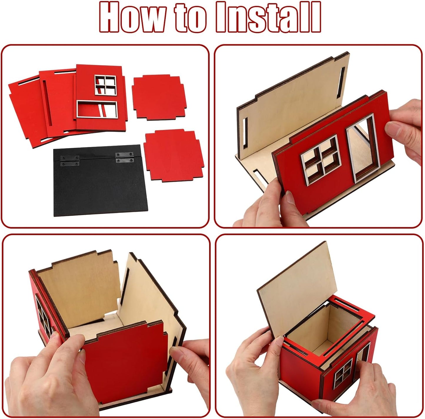 CypherX Chicken Zen Garden Sand Tray Therapy Kit with Miniature Chicken Coop, Hen Figurines Mini Zen Garden Kit Gift Office Desk Decor Fidget Stress Relief