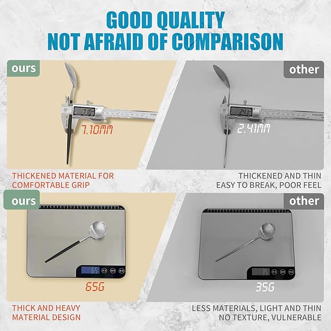 Matte Black Silver Silverware Set for 4,Modern Stainless Steel Brushed Cutlery Set,20-Pieces Heavy Duty Flatware Set,Knives Spoons and Forks Set Utensils Set, Satin Finish, Dishwasher Safe