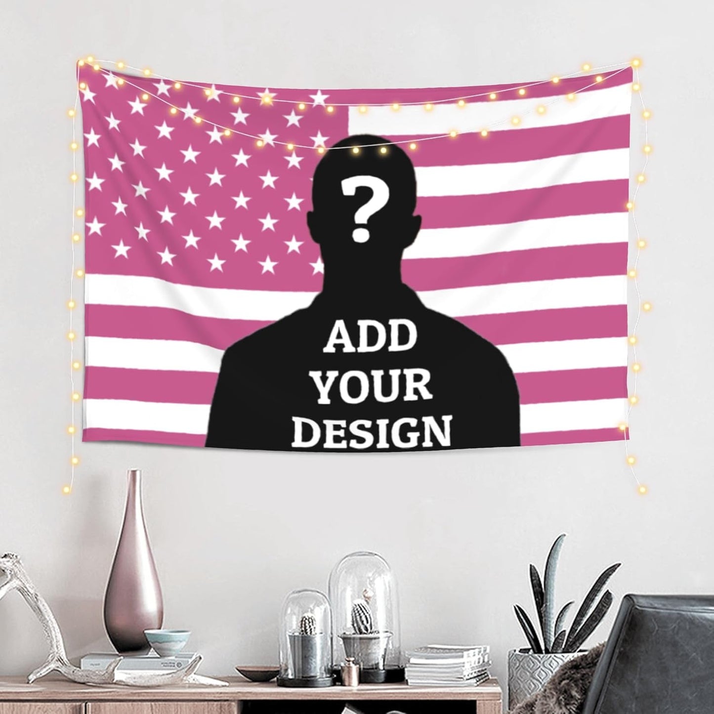 Custom Tapestry For Wall Bedroom Custom Backdrop Personalized Image Text Photo Customized Funny Tapestry Banners And Signs Mother's Day Vertical Tapestrys