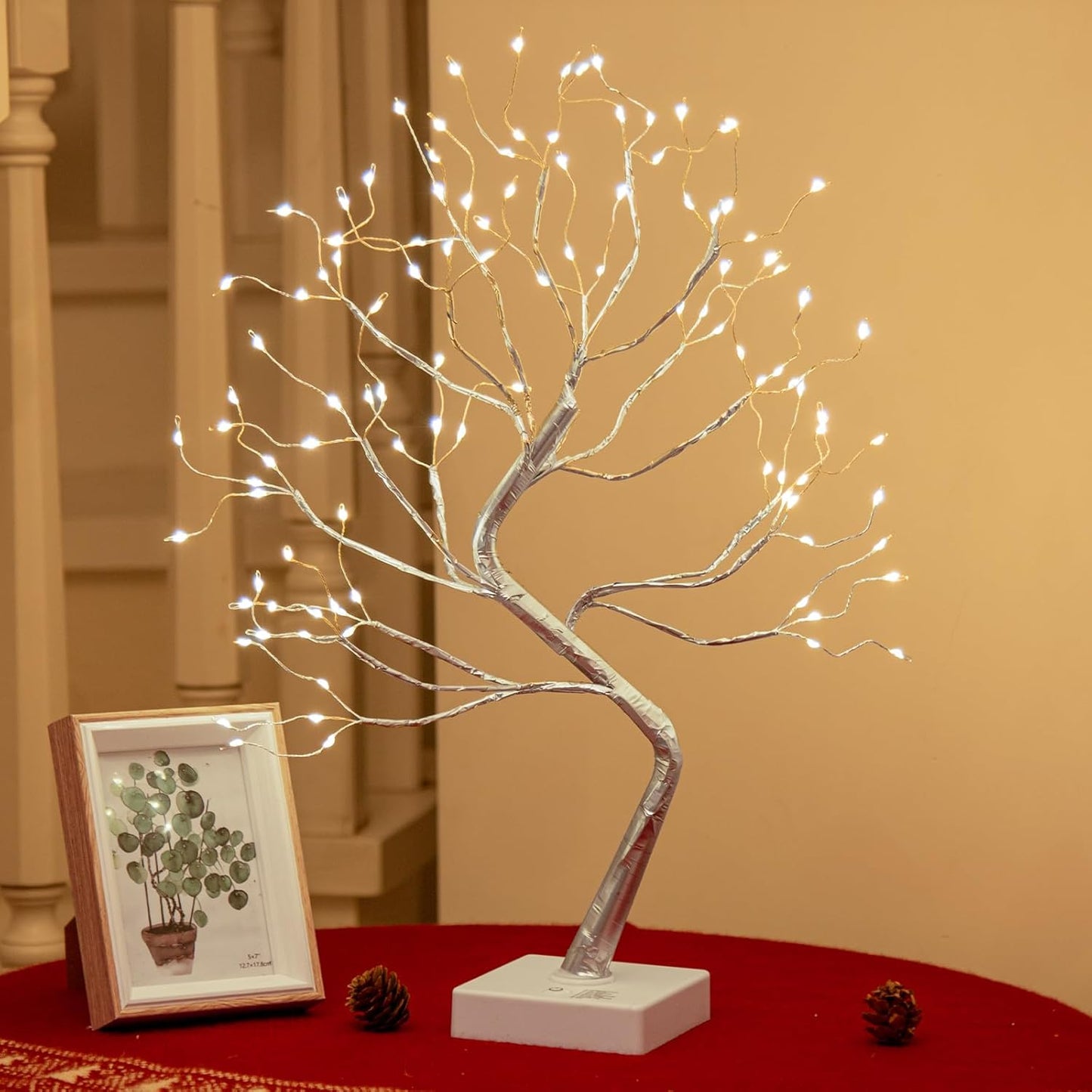 PEIDUO Fairy Light Tree, 108 LED Lighted Trees for Decoration Inside, Christmas Tree with 9 Modes & Timer, Fairy Light Spirit Tree for Home Indoor Christmas Decoration