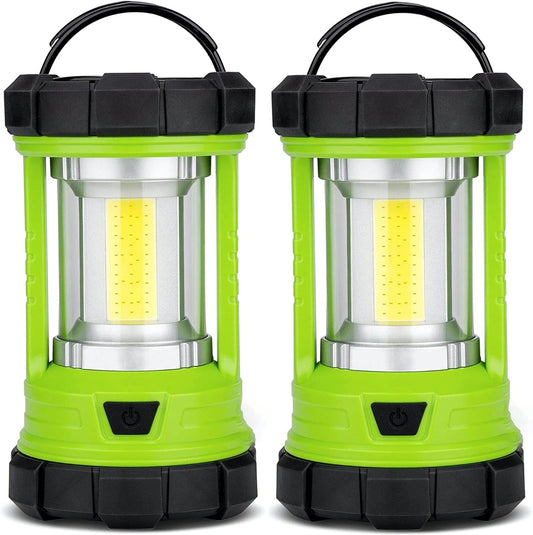 Rechargeable Camping Lantern, 3000LM 5 Light Modes Camping Light 4400 Capacity Phone Charger LED Impact-Resistant Flashlight Lantern Portable Waterproof Hurricane Lanterns for Emergency