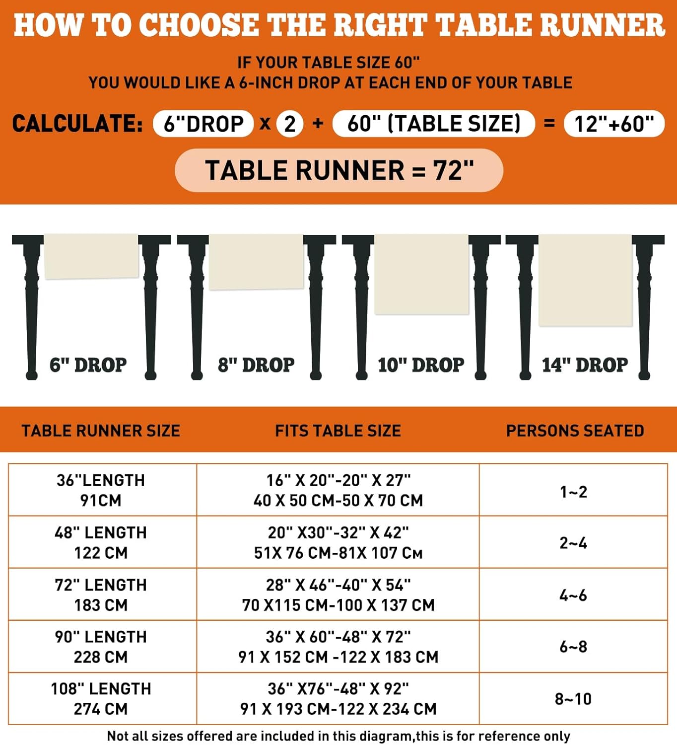 Halloween Table Runner,72 Inches Pumpkin Ghost and Spider Web Pattern Table Runner for Halloween, Table Decoration/Party Dinner Table Decor,Kitchen,Mantel,Bedroom Decoration