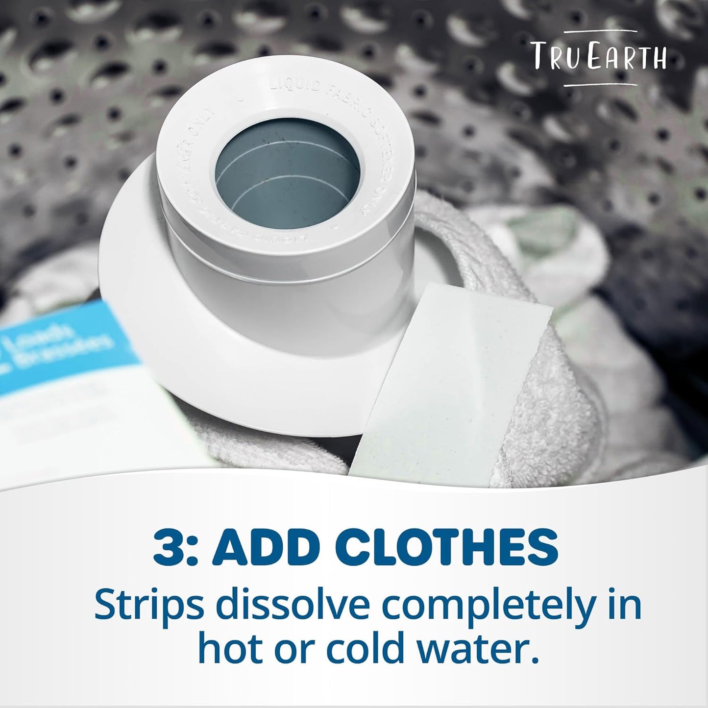 Tru Earth Platinum - Heavy Duty Laundry Detergent Sheets - Up to 128 Loads (64 Count), Fresh Linen Scent - Ultra-Concentrated Formula - Eco-Friendly Laundry Sheets