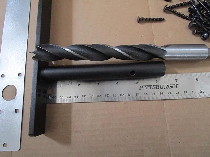 Heavy-Duty Floating Shelf Bracket, Hidden Shelf Bracket for Mantel, if Installed on Studs, Maximum Load of 210 pounds, Hidden Bracket 16 inches (with Ease kit)