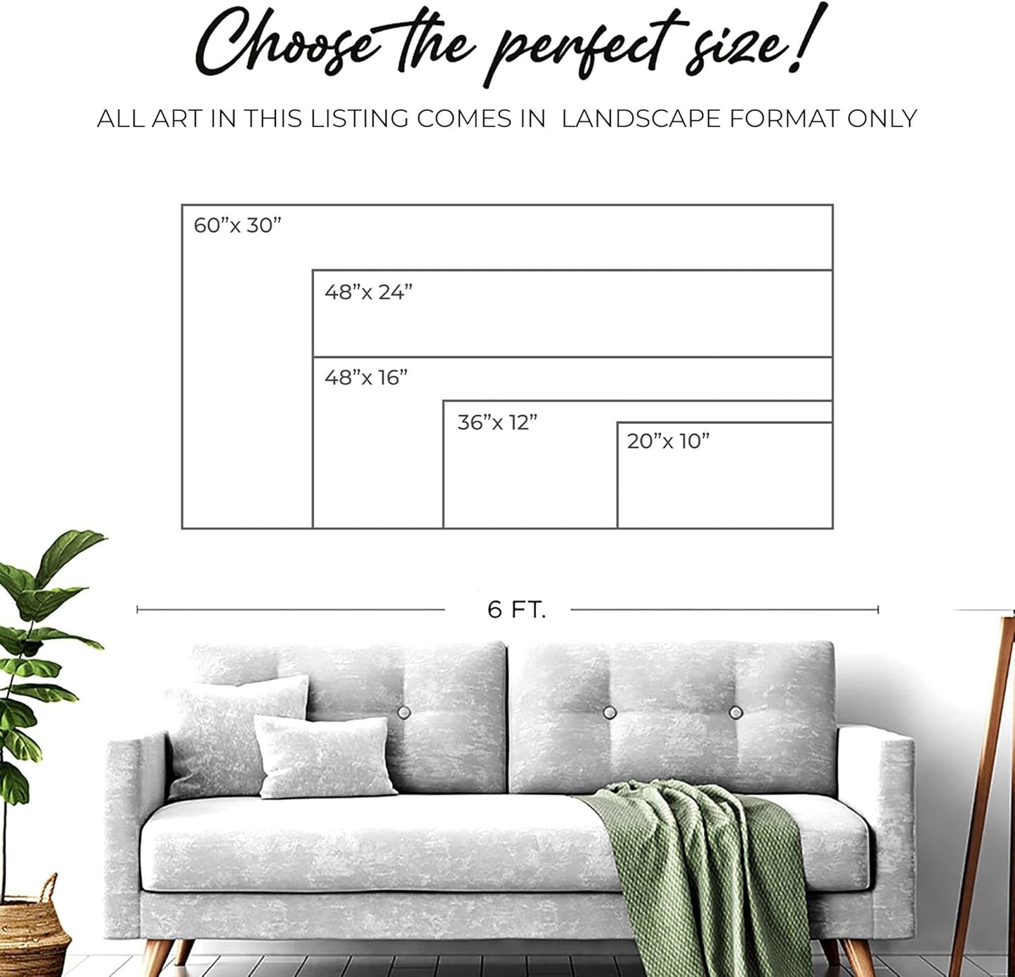 Tailored Canvases Gothic Family Wall Decor - Personalized Grunge Vintage Skeleton Room Decor for Home, Halloween Lovers, Men & Women for Bedroom, Living Room - Goth Spooky, Custom Couple Name, 48"x16"