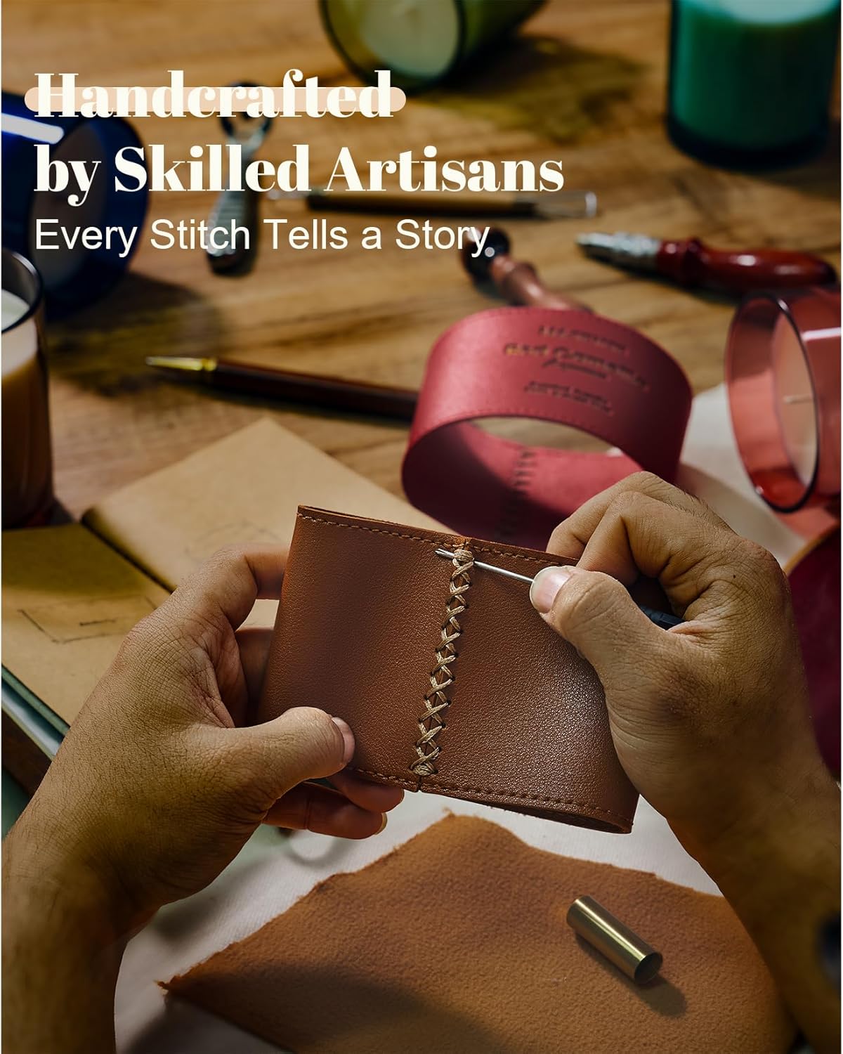 M&SENSE Vanilla Amber Scented Candles-Vegan Soy Wax, Floral Naturally Scented, No Toxin 10oz 42-Hour Long Burning Time, Cozy Relaxing Calming Candle for Bathtub & Sleep, Housewarming Gift