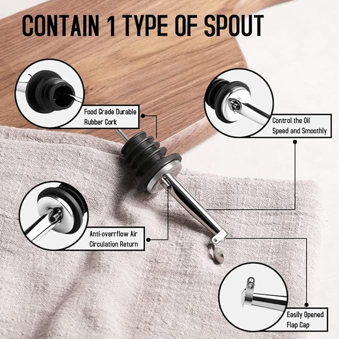 Sweejar Ceramic Olive Oil Dispenser Bottle, 20 Oz Relief Design EVOO Oil and Vinegar Dispensing Bottle with Spout for Kitchen, Set of 1 (Turquoise)