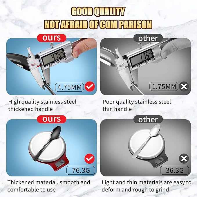 Hammered Black Silverware Set for 8,Stainless Steel 40-Piece Modern Cutlery Set,Mirror Polished Heavy Duty Flatware Set Utensil Set,Knives Spoons and Forks Set,Dishwasher Safe