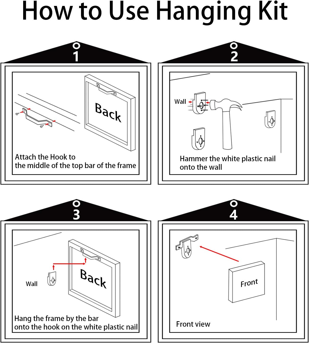 Laoife Custom Canvas Prints with Your Photos 16"x12", Canvas Photo Prints Custom, Personalized Canvas Wall Art for Office Home Bedroom Living Room Wall Decor, Gift for Father's Day Birthday Wedding