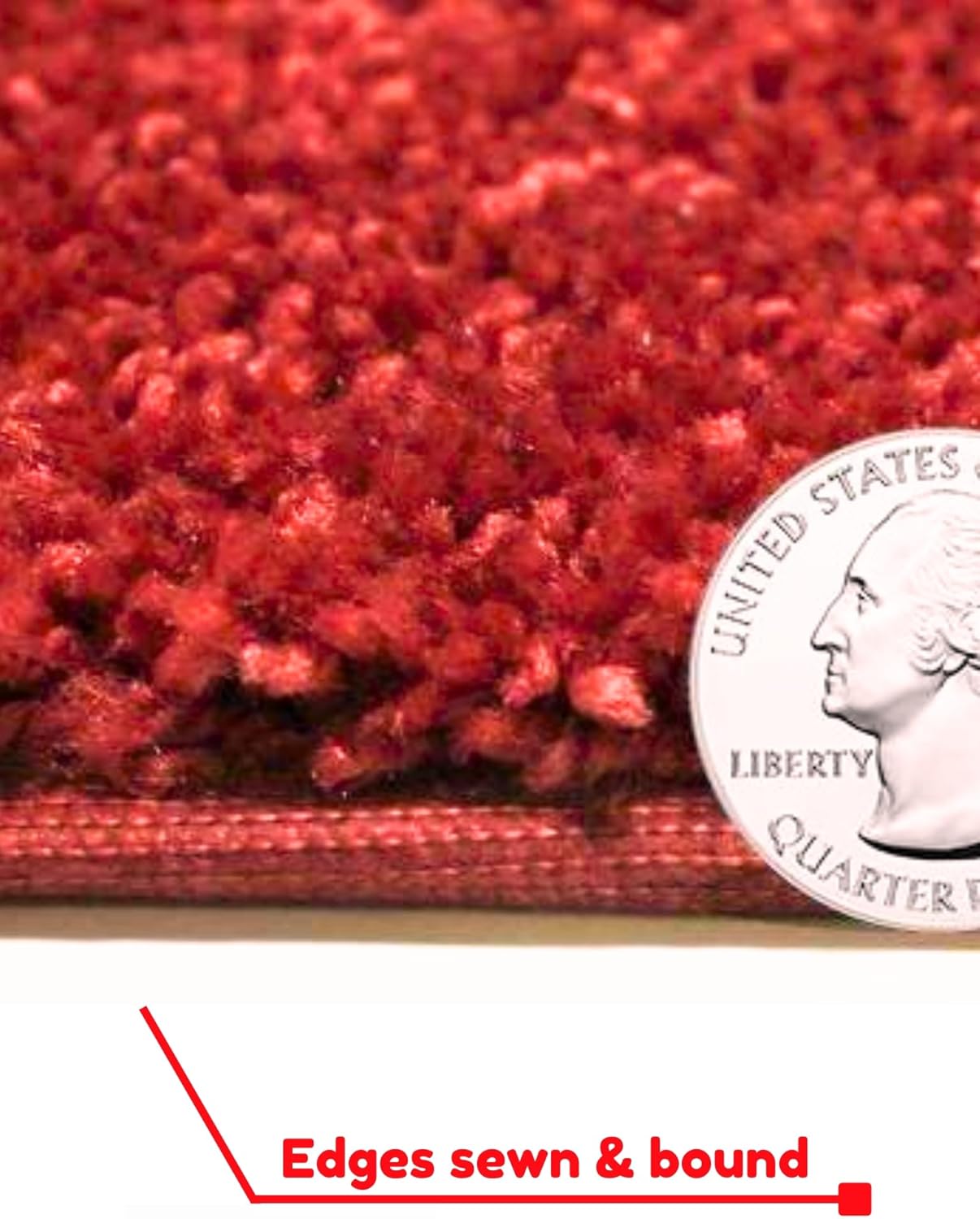 KOECKRITZ Soft and Colorful Kids Classroom Area Rugs (Passes Flammability Pill Test) Many Sizes and Bright Colors to Select from (5' x 8', Fire Engine)