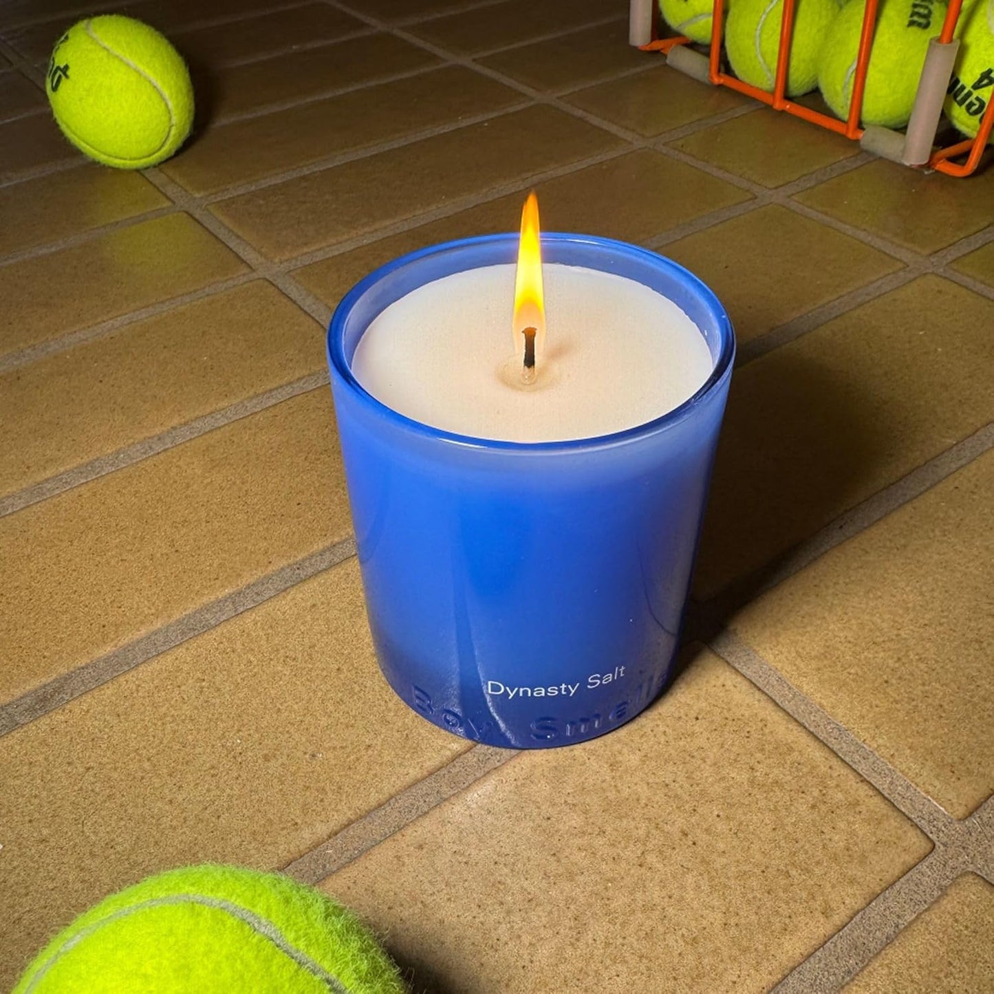 Boy Smells Dynasty Salt Cotton Candle - 8.5 oz Luxury Candle with Pink Pepper, Cotton Accord, and Musk - Cotton Wick - Up to 50-Hour Burn - Cotton Wick